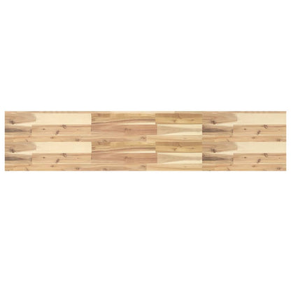 Mensole da Parete 2 pz 140x30x4 cm Legno Acacia Non Trattato | homemem39