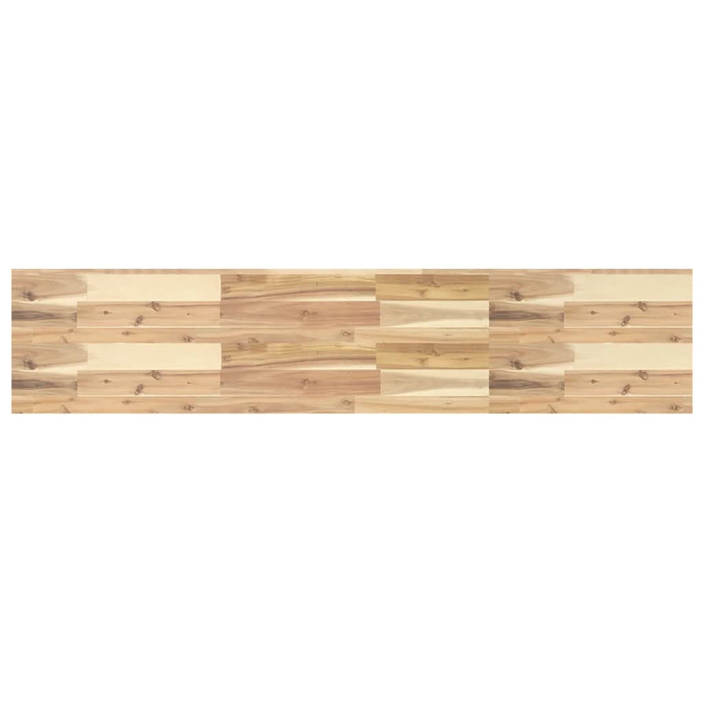 Mensole da Parete 4 pz 140x30x4 cm Legno Acacia Non Trattato | homemem39