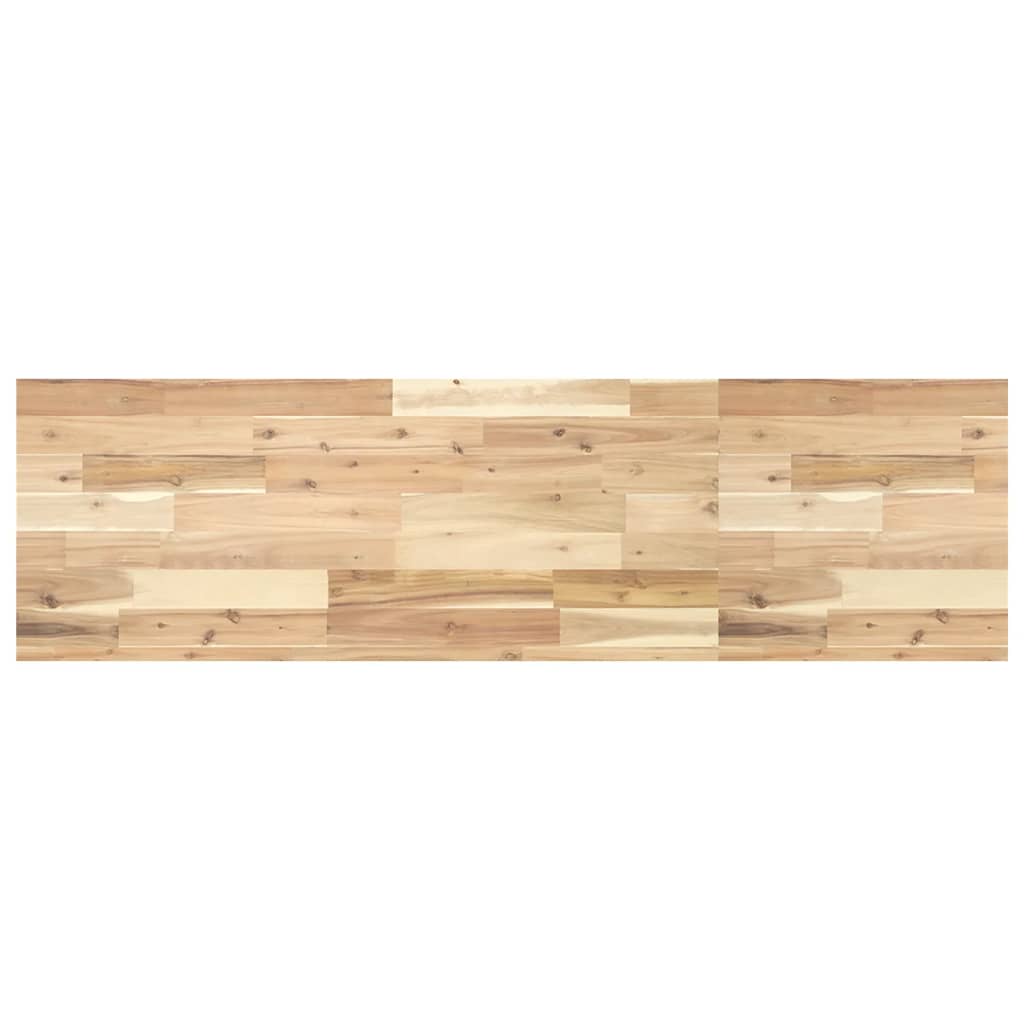 Mensole da Parete 4 pz 140x40x4 cm Legno Acacia Non Trattato | homemem39