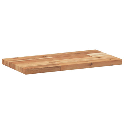 Ripiano a Parete 40x20x2 cm Legno Massello Acacia Rifinito Olio | homemem39