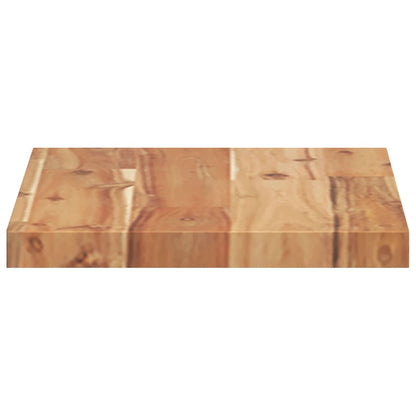 Mensole da Parete 3 pz 40x20x2 cm Legno Acacia Rifinito a Olio | homemem39