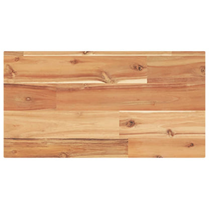 Mensole da Parete 2 pz 60x20x2 cm Legno Acacia Rifinito a Olio | homemem39