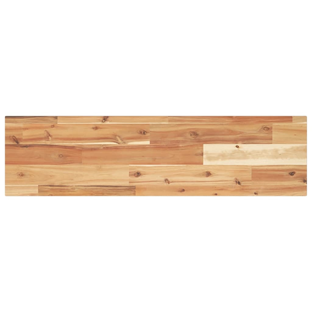 Mensole da Parete 4 pz 80x20x2 cm Legno Acacia Rifinito a Olio | homemem39