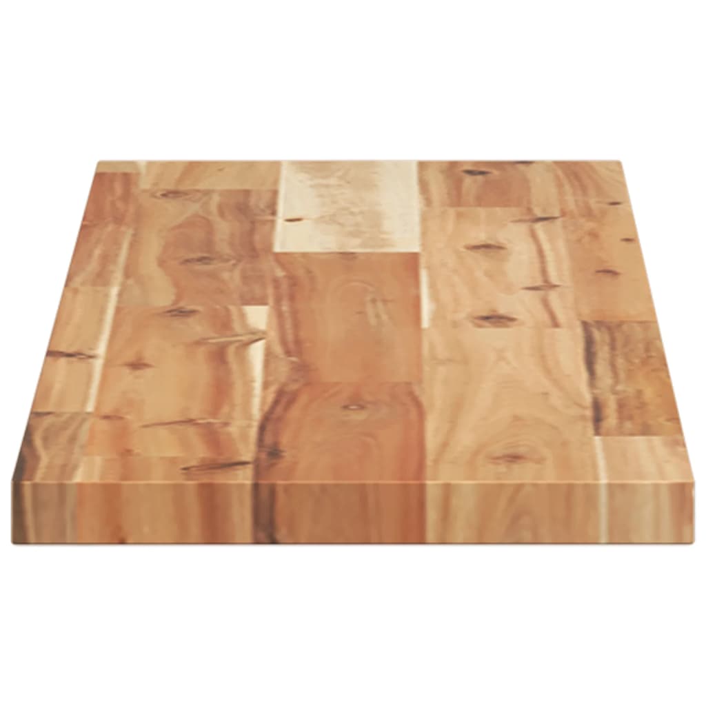 Mensole da Parete 4 pz 100x20x2 cm Legno Acacia Rifinito a Olio | homemem39