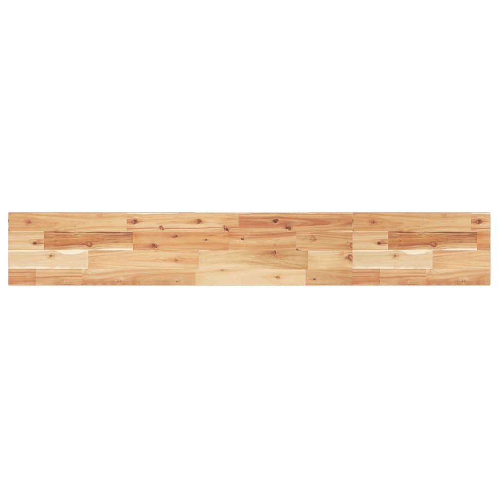 Mensole da Parete 4 pz 120x20x2 cm Legno Acacia Rifinito a Olio | homemem39