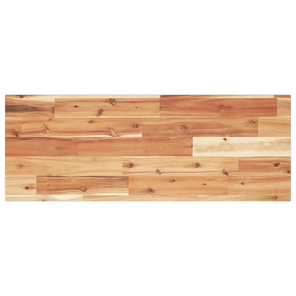 Ripiano a Parete 80x30x2 cm Legno Massello Acacia Rifinito Olio | homemem39