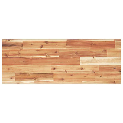 Mensole da Parete 2 pz 80x30x2 cm Legno Acacia Rifinito a Olio | homemem39