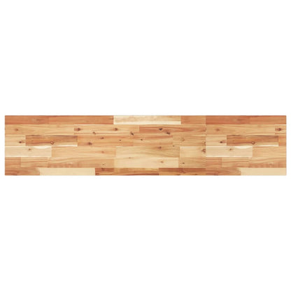 Mensole da Parete 2 pz 120x30x2 cm Legno Acacia Rifinito a Olio | homemem39