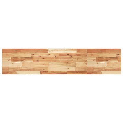 Mensole da Parete 3 pz 120x30x2 cm Legno Acacia Rifinito a Olio | homemem39