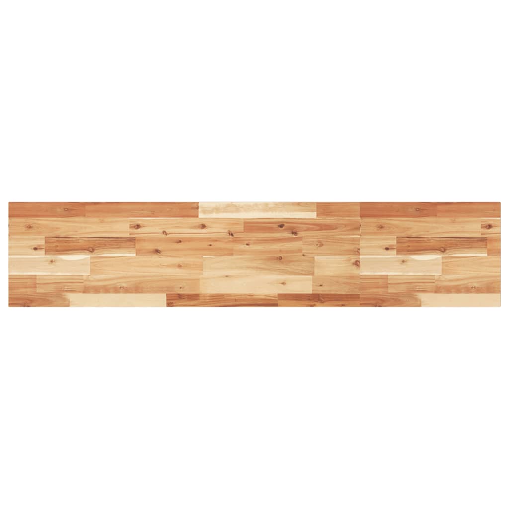 Mensole da Parete 3 pz 140x30x2 cm Legno Acacia Rifinito a Olio | homemem39