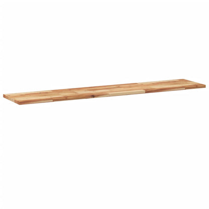 Mensole da Parete 2 pz 160x30x2 cm Legno Acacia Rifinito a Olio | homemem39