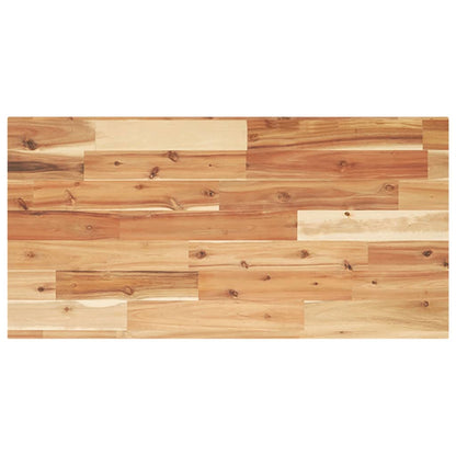 Mensole da Parete 4 pz 100x40x2 cm Legno Acacia Rifinito a Olio | homemem39