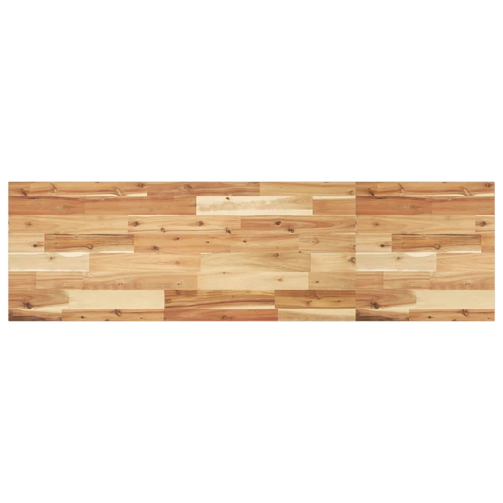 Mensole da Parete 3 pz 120x40x2 cm Legno Acacia Rifinito a Olio | homemem39