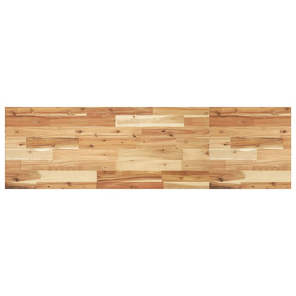 Ripiano a Parete 140x40x2cm Legno Massello Acacia Rifinito Olio | homemem39