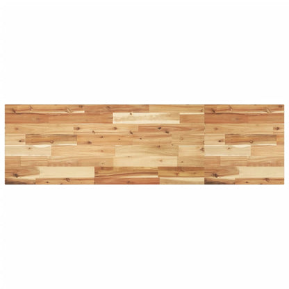Mensole da Parete 2 pz 160x40x2 cm Legno Acacia Rifinito a Olio | homemem39