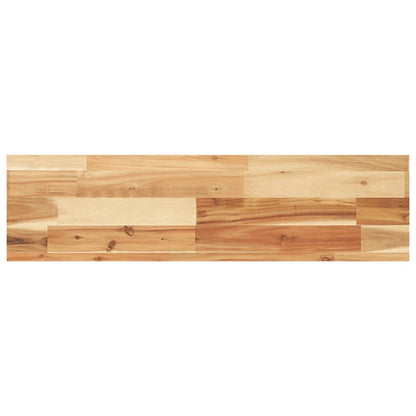 Mensole da Parete 3 pz 80x20x4 cm Legno Acacia Rifinito a Olio | homemem39