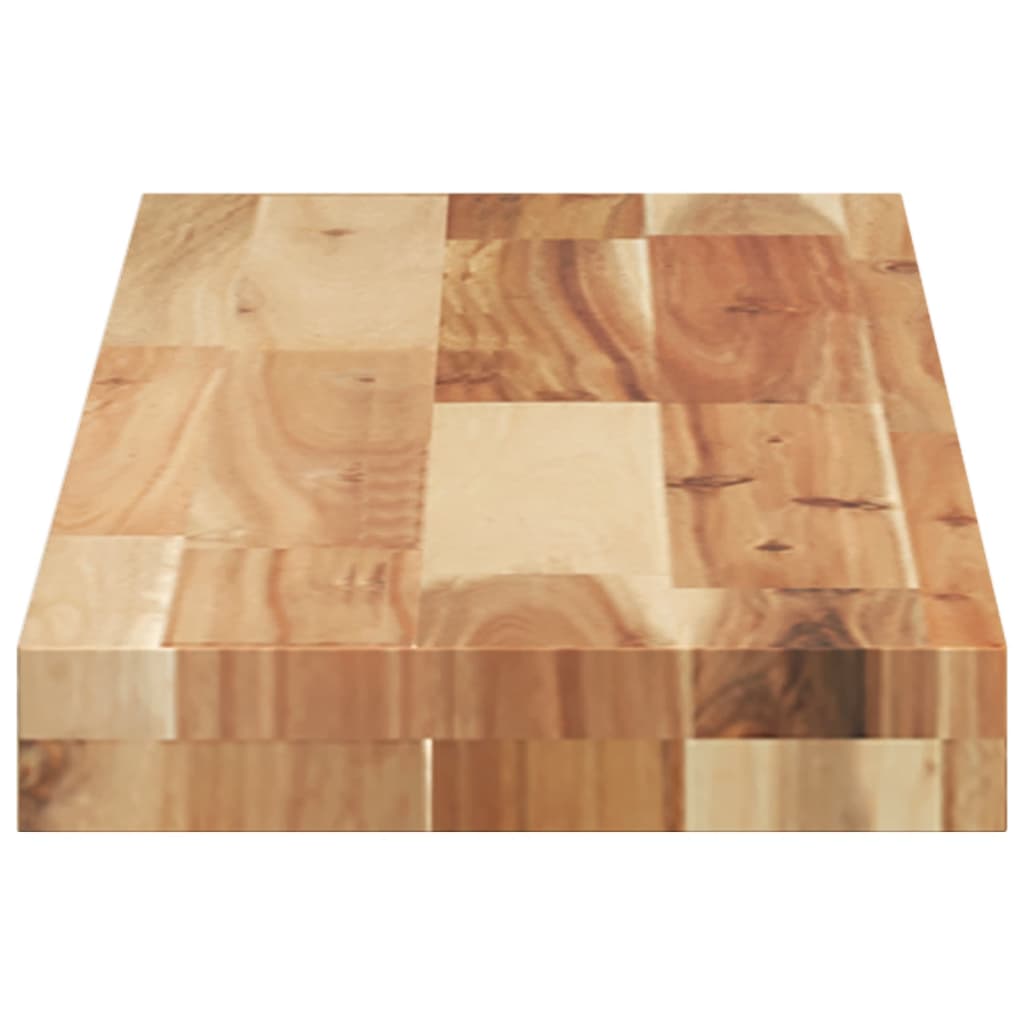Mensole da Parete 4 pz 100x20x4 cm Legno Acacia Rifinito a Olio | homemem39