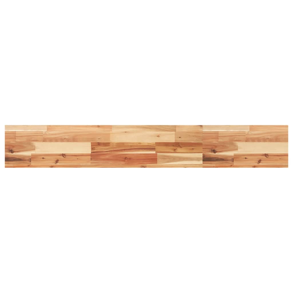 Mensole da Parete 3 pz 120x20x4 cm Legno Acacia Rifinito a Olio | homemem39
