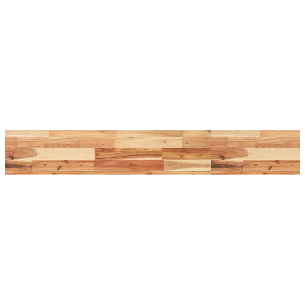 Mensole da Parete 4 pz 120x20x4 cm Legno Acacia Rifinito a Olio | homemem39