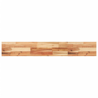 Ripiano a Parete 140x20x4cm Legno Massello Acacia Rifinito Olio | homemem39