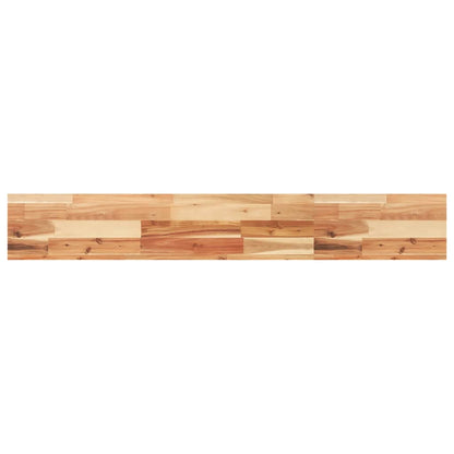 Ripiano a Parete 160x20x4cm Legno Massello Acacia Rifinito Olio | homemem39