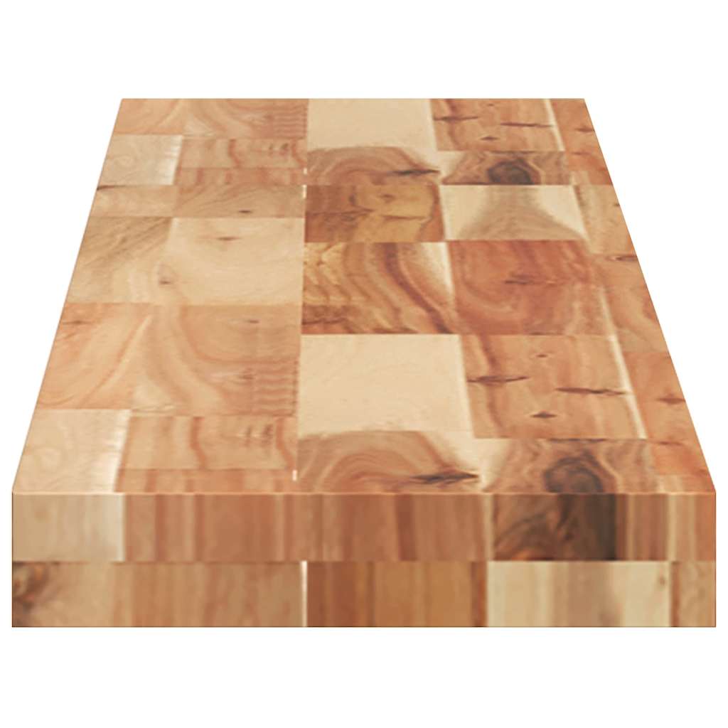 Mensole da Parete 4 pz 160x20x4 cm Legno Acacia Rifinito a Olio | homemem39