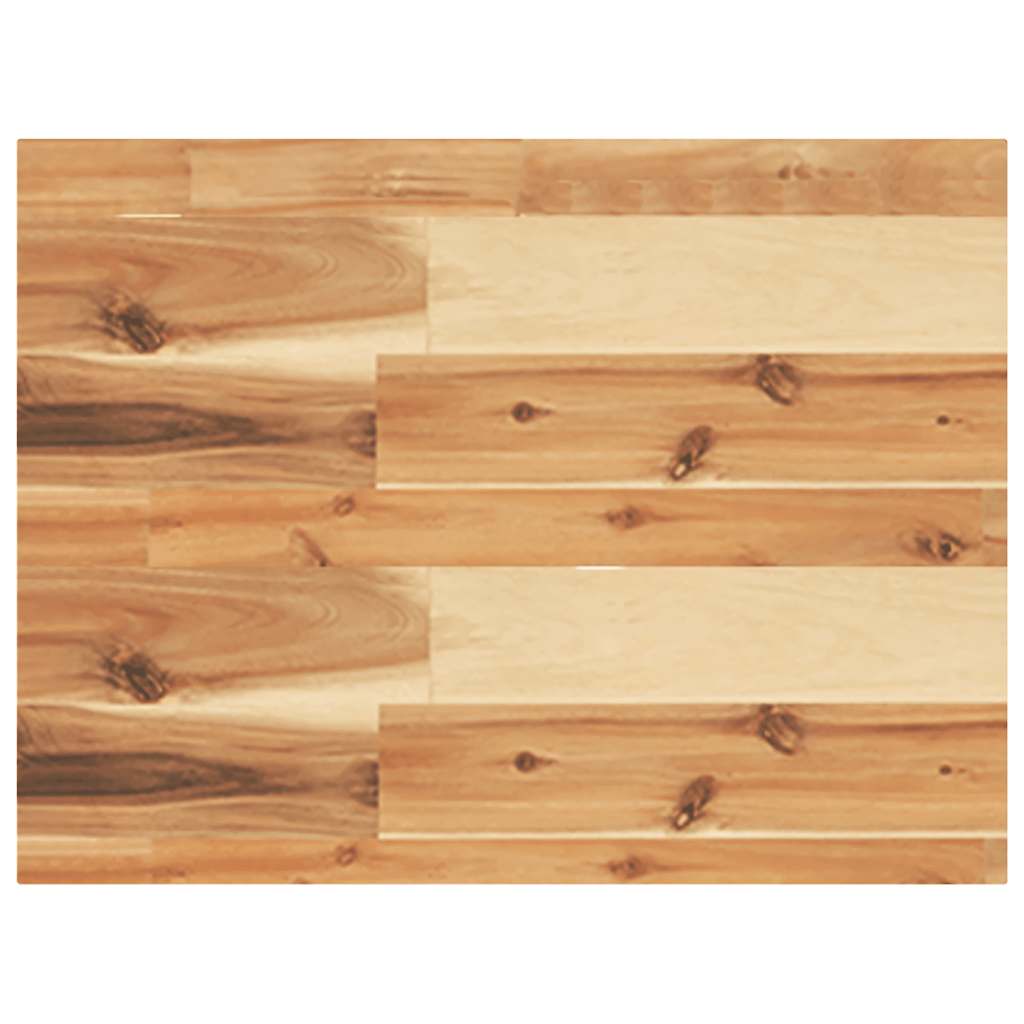 Ripiano a Parete 40x30x4 cm Legno Massello Acacia Rifinito Olio | homemem39