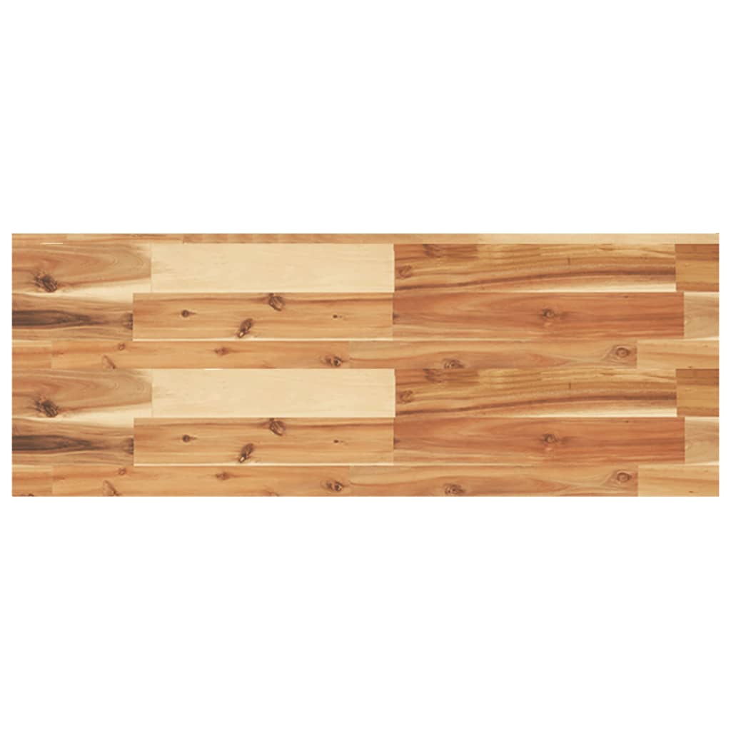 Mensole da Parete 2 pz 80x30x4 cm Legno Acacia Rifinito a Olio | homemem39