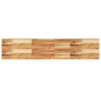 Mensole da Parete 3 pz 160x30x4 cm Legno Acacia Rifinito a Olio | homemem39