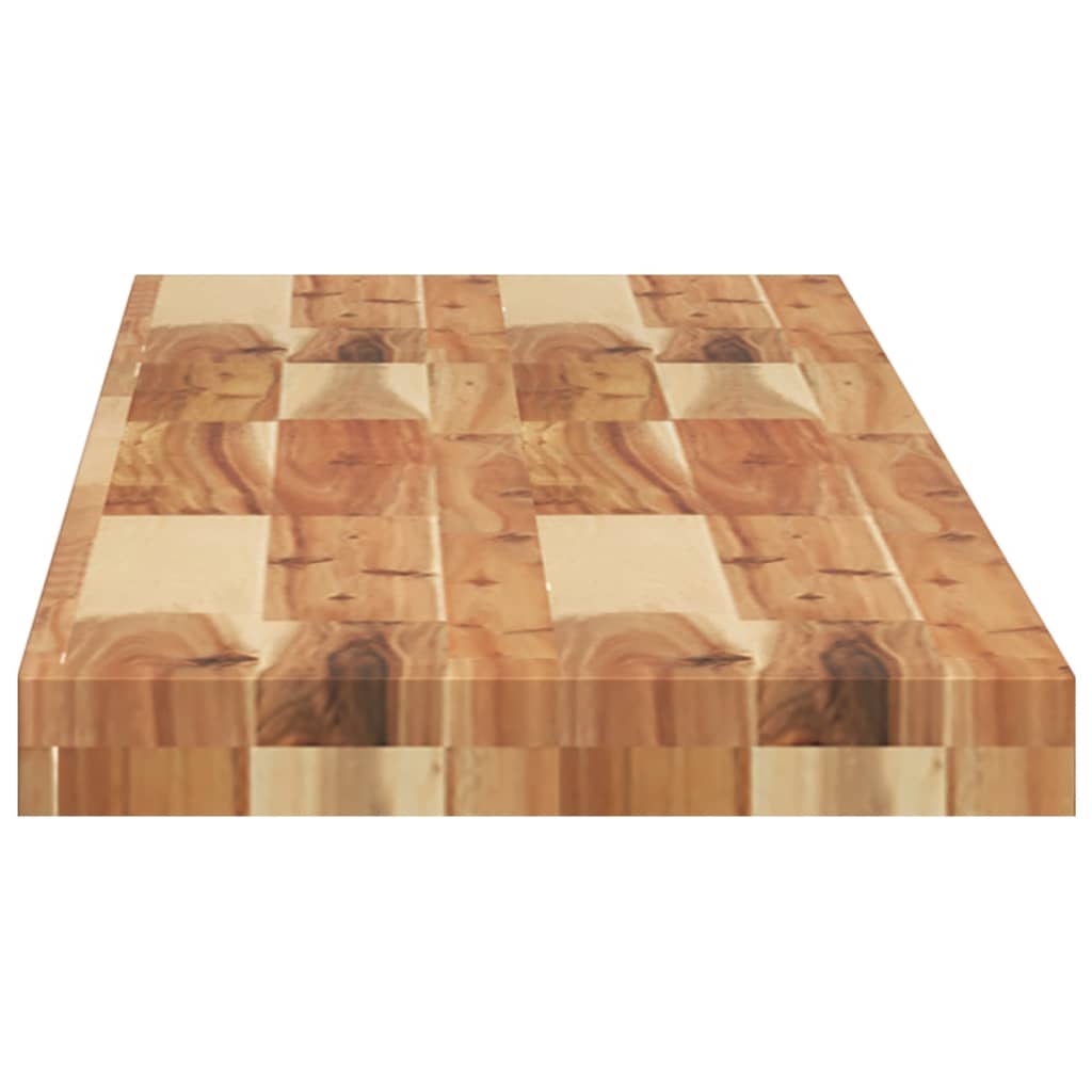 Mensole da Parete 4 pz 160x30x4 cm Legno Acacia Rifinito a Olio | homemem39