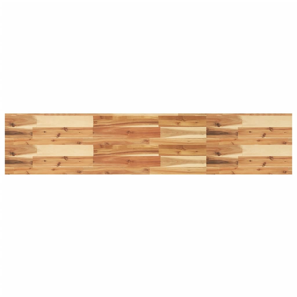 Mensole da Parete 4 pz 160x30x4 cm Legno Acacia Rifinito a Olio | homemem39