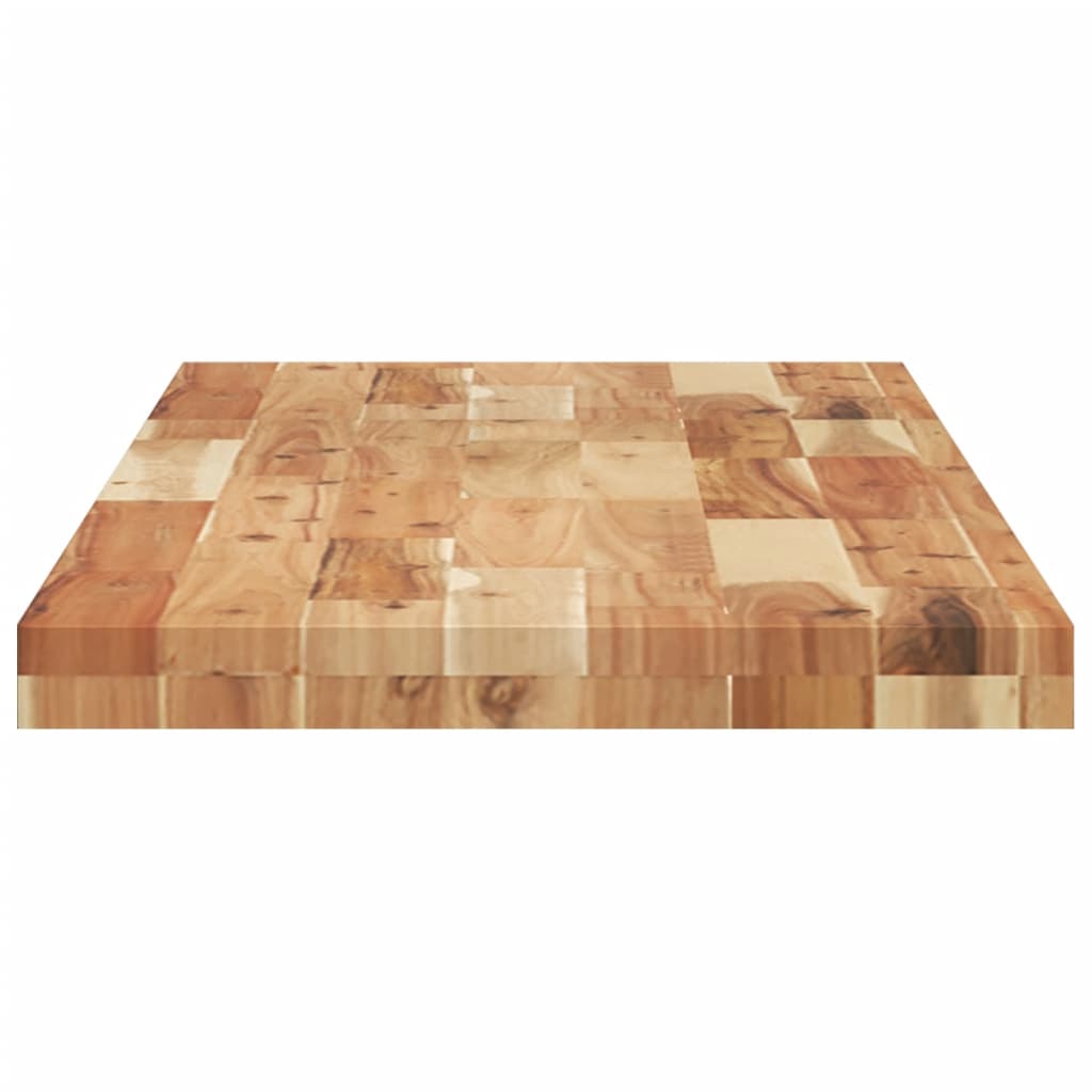 Mensole da Parete 4 pz 140x40x4 cm Legno Acacia Rifinito a Olio | homemem39