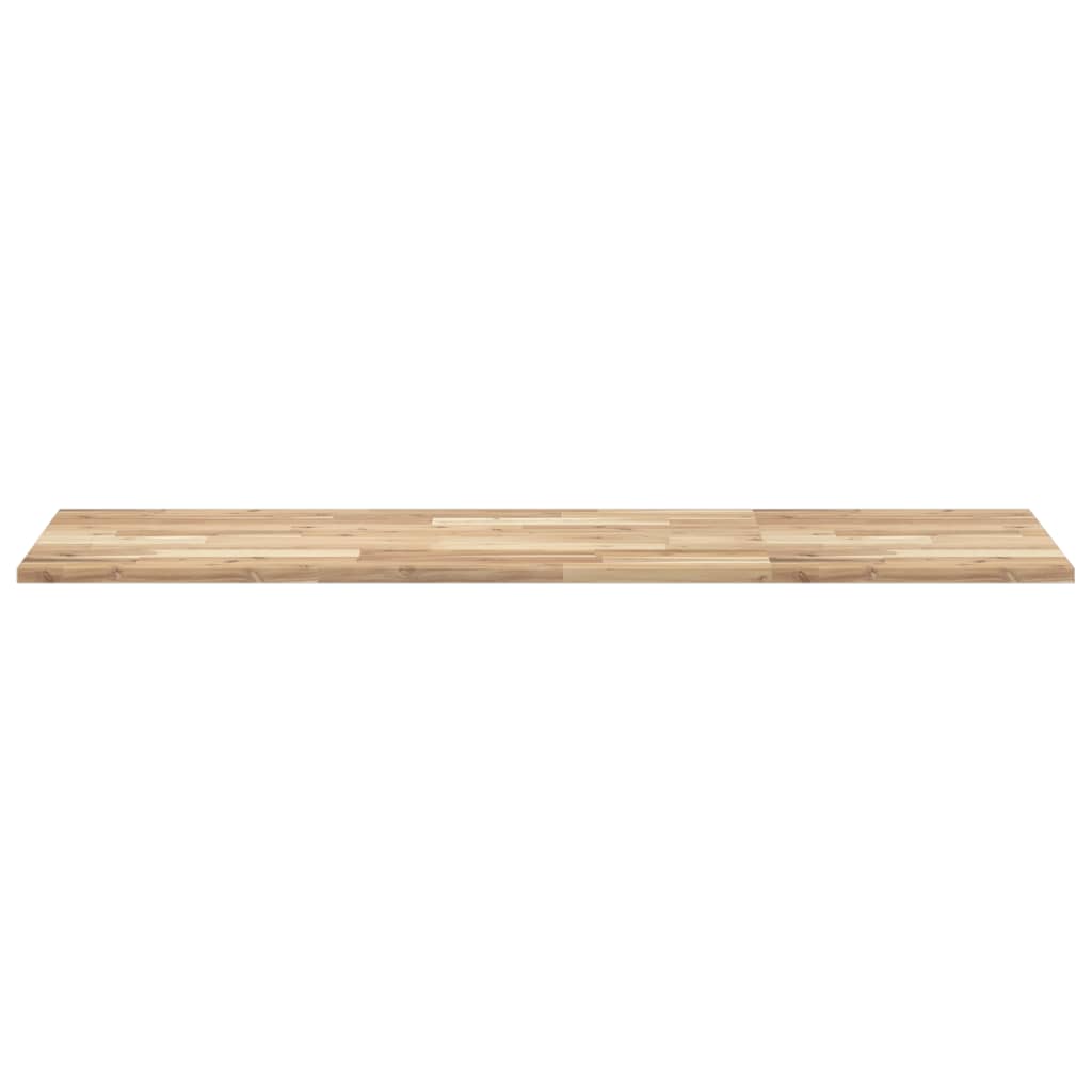 Piano da Bagno Non Trattato 140x50x2cm Legno Massello di Acacia | homemem39