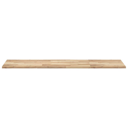 Piano da Bagno Non Trattato 140x50x2cm Legno Massello di Acacia | homemem39