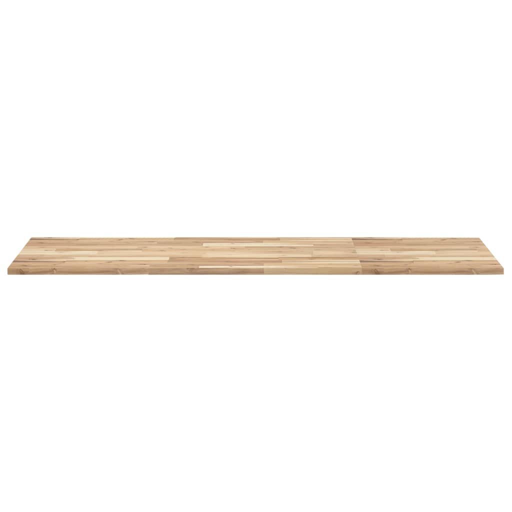 Piano da Bagno Non Trattato 140x60x2cm Legno Massello di Acacia | homemem39