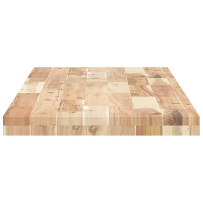 Piano da Bagno Non Trattato 160x40x4cm Legno Massello di Acacia | homemem39