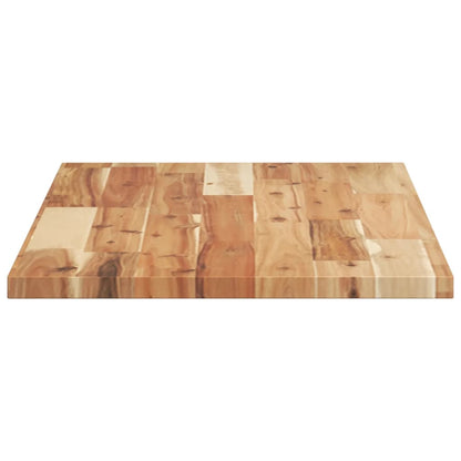 Piano da Bagno Finitura a Olio 80x40x2 cm in Legno di Acacia | homemem39