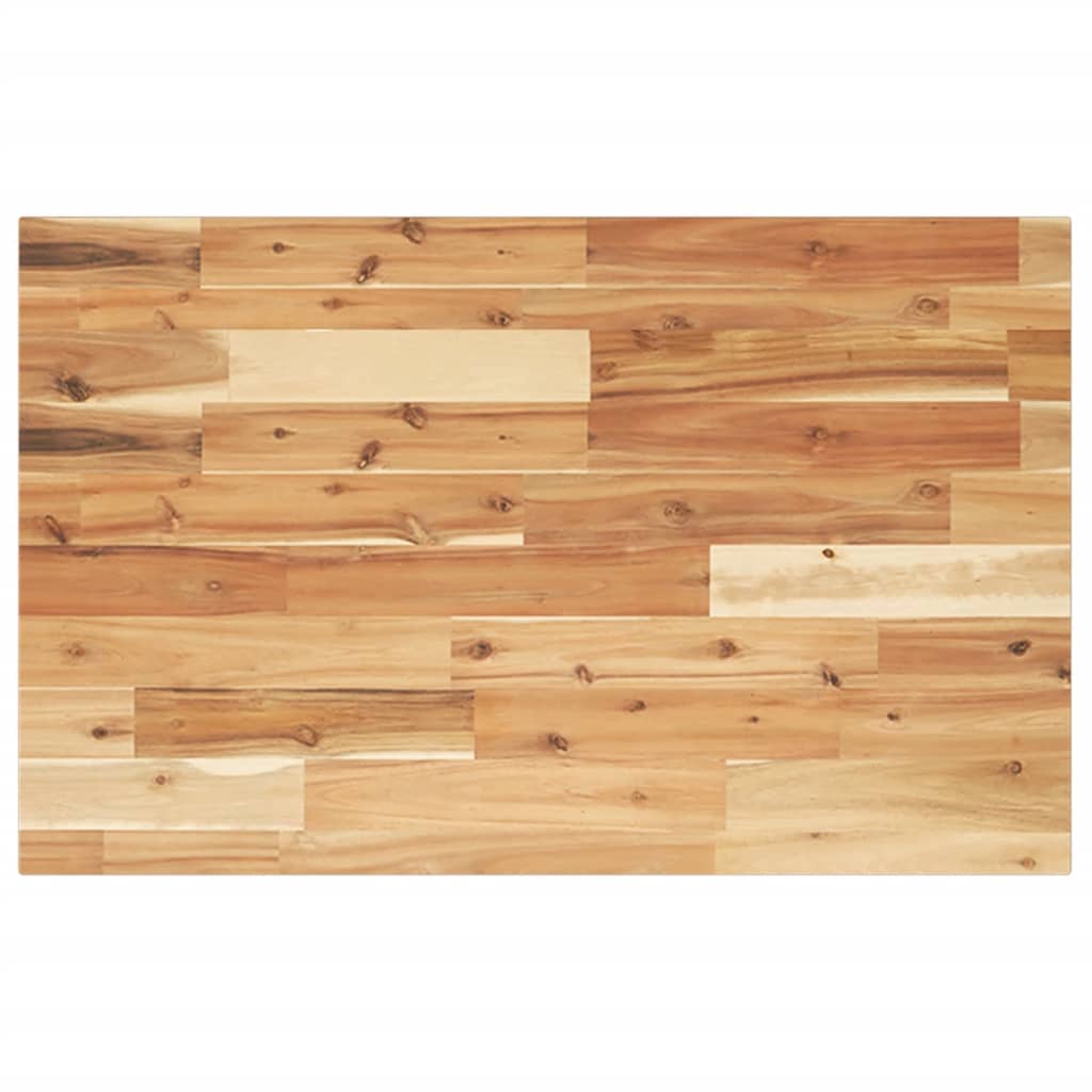 Piano da Bagno Finitura a Olio in Legno di Acacia