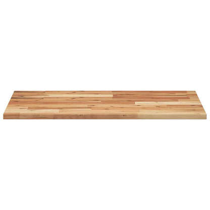 Piano da Bagno Finitura a Olio 80x50x2 cm in Legno di Acacia | homemem39