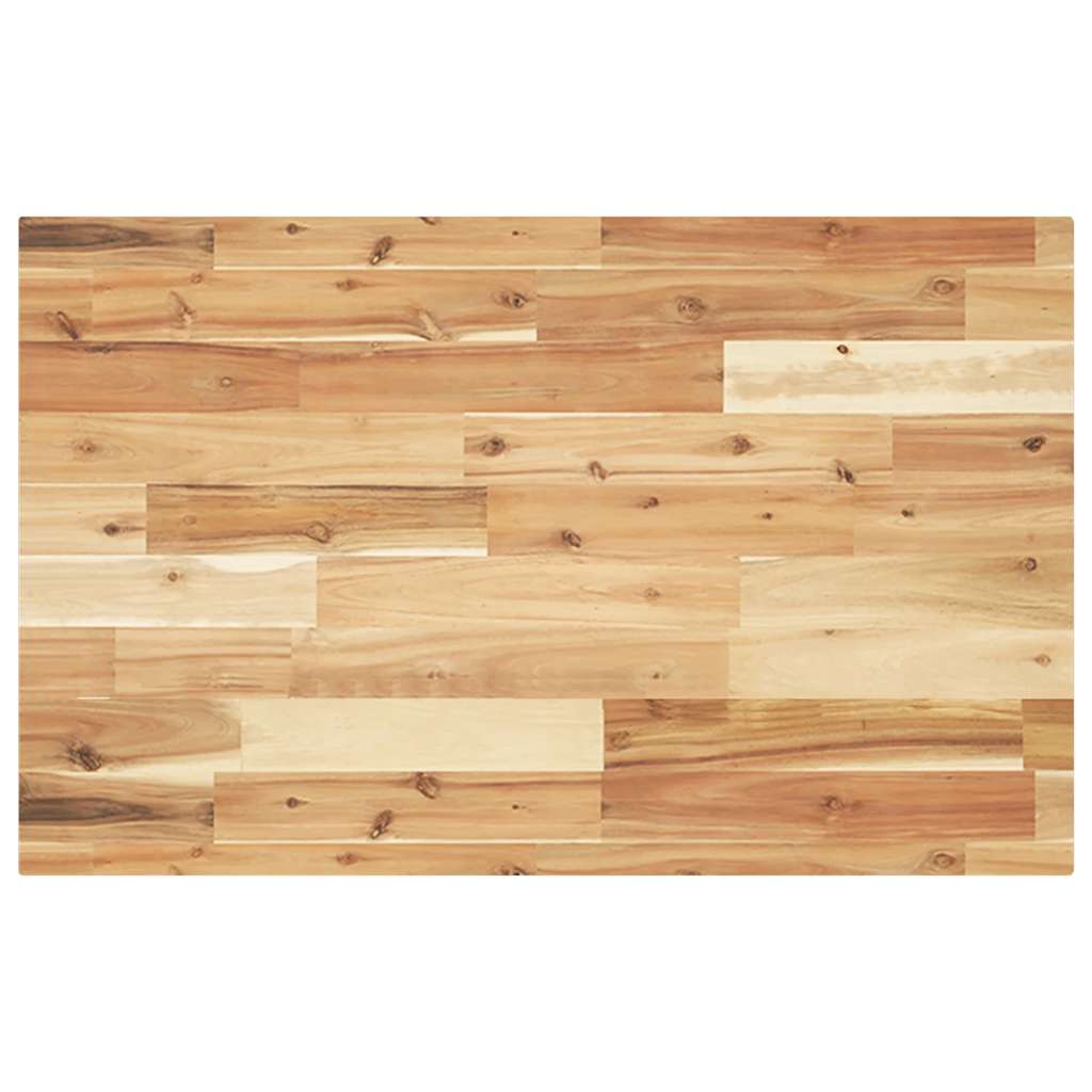 Piano da Bagno Finitura a Olio in Legno di Acacia