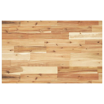 Piano da Bagno Finitura a Olio in Legno di Acacia