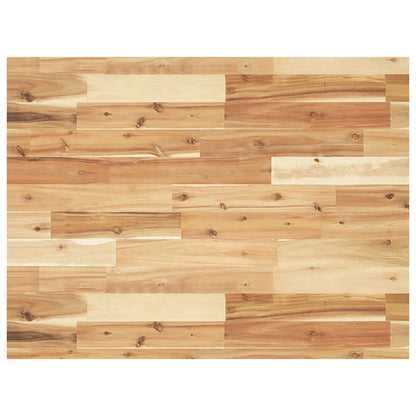 Piano da Bagno Finitura a Olio in Legno di Acacia