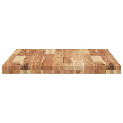 Piano da Bagno Finitura a Olio 100x60x4 cm in Legno di Acacia | homemem39