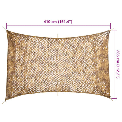 Rete Mimetica con Custodia di Conservazione 410x285 cm Sabbia | homemem39