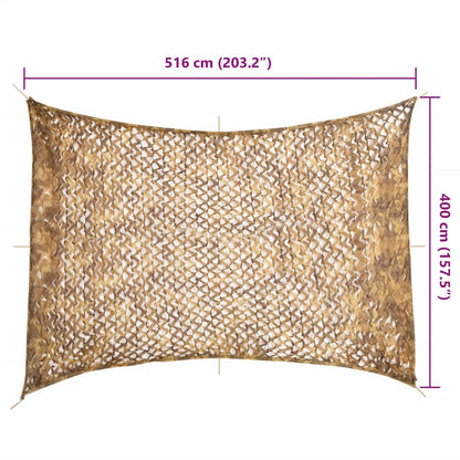 Rete Mimetica con Custodia di Conservazione 516x400 cm Sabbia | homemem39