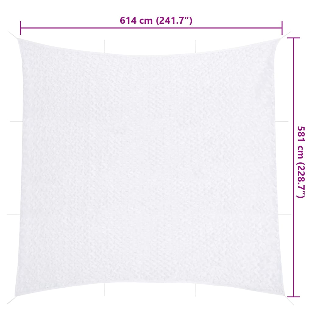 Rete Mimetica con Custodia di Conservazione 614x581 cm Bianca | homemem39