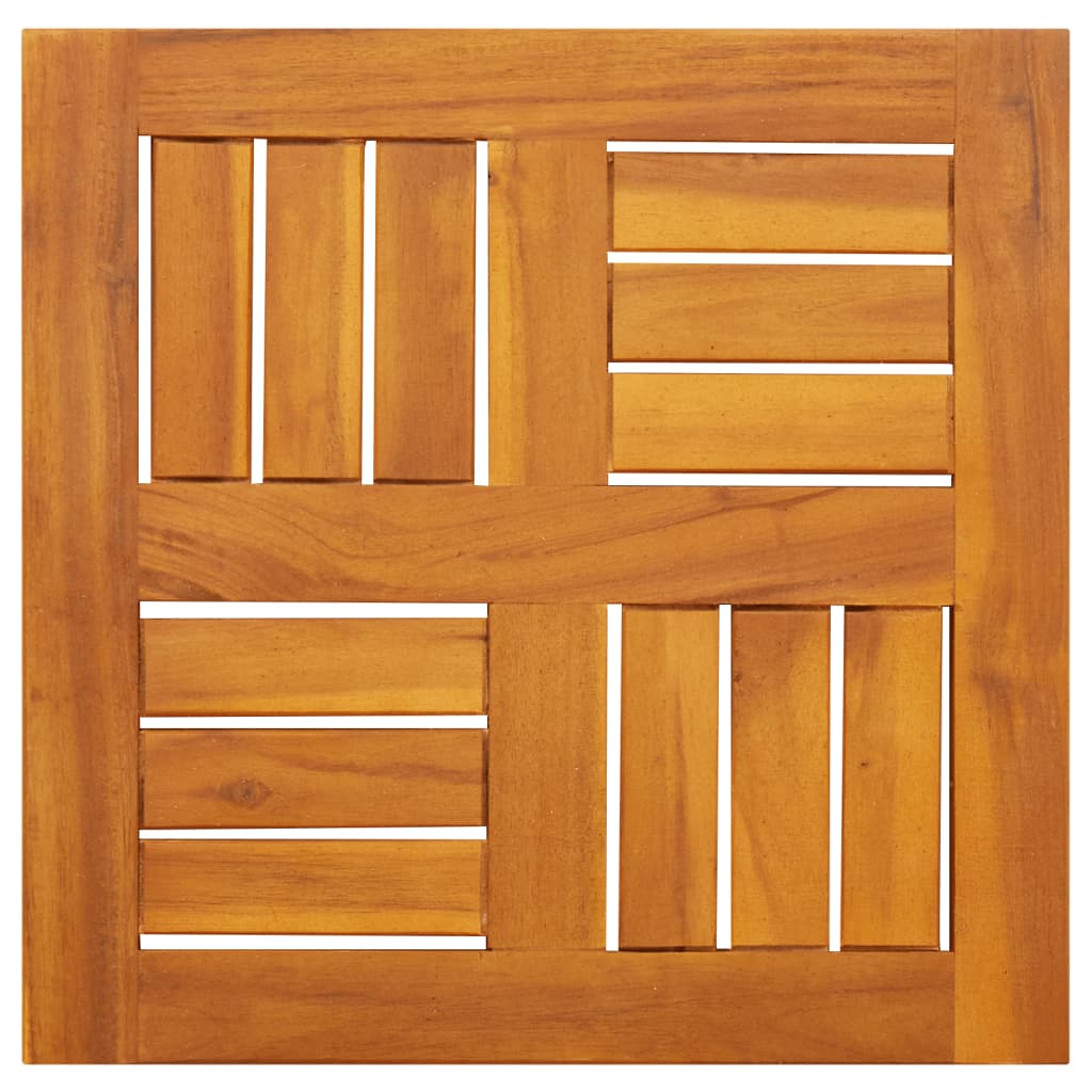 Piano per Tavolo 40x40x2 cm Quadrato Legno Massello di Faggio | homemem39