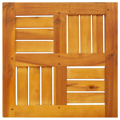 Piano per Tavolo 40x40x2 cm Quadrato Legno Massello di Faggio | homemem39