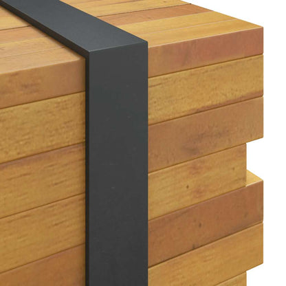 Tavolino da Salotto 110x45x35 cm in Legno Massello di Teak | homemem39