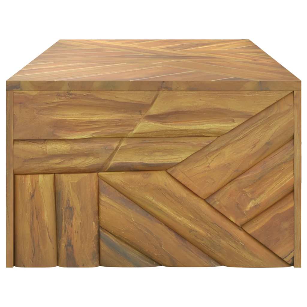 Tavolino da Salotto 110x60x38 cm in Legno Massello di Teak | homemem39
